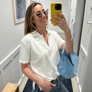 johnnie-O Terry Cloth Collar Polo